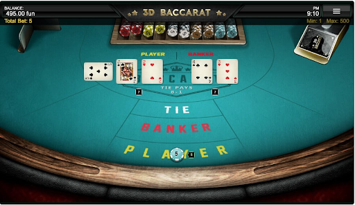3D Baccarat Game